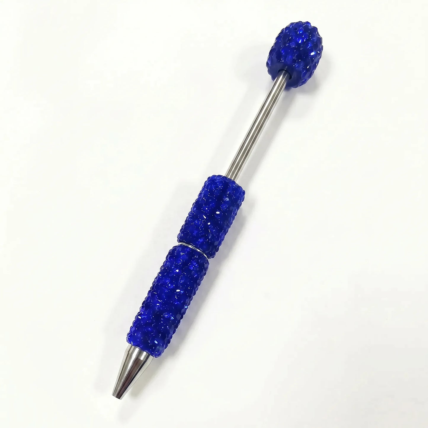 (Handmade may have some space) Standard Beadable Pens - Black Ink, Durable Plastic, Easy DIY, Fun Creative Gift for Home Office School Business