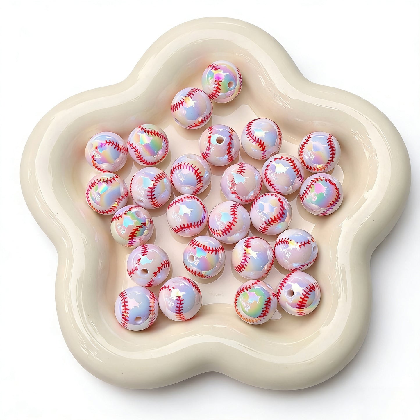 New 3D Silicone Beads for Baseball
