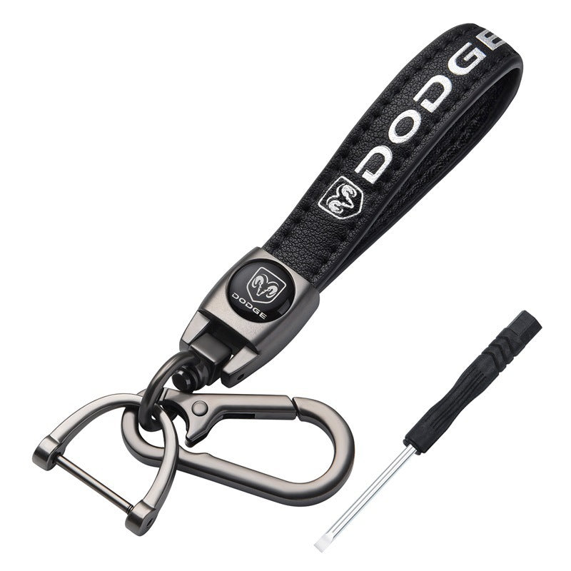 Doder Leather car keychain pendant