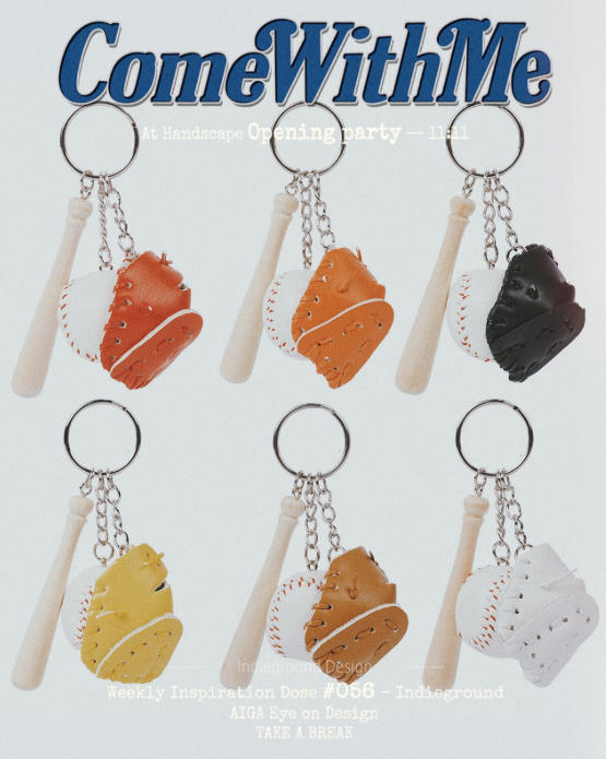 Mini hit-making baseball keychain, bag hanging ornament, softball glove, softball baseball hanging ornament