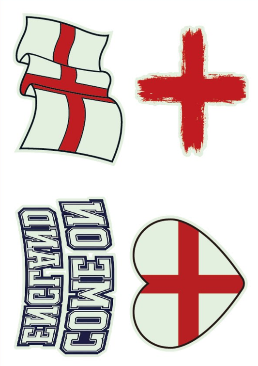 England Glow Tattoo B Wholesale