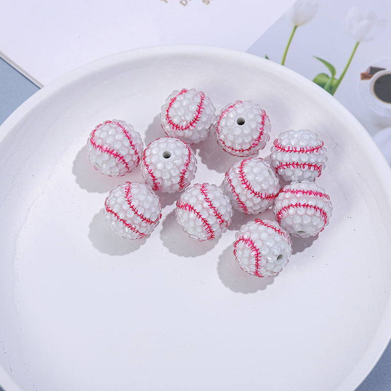 New 3D Silicone Beads for Baseball