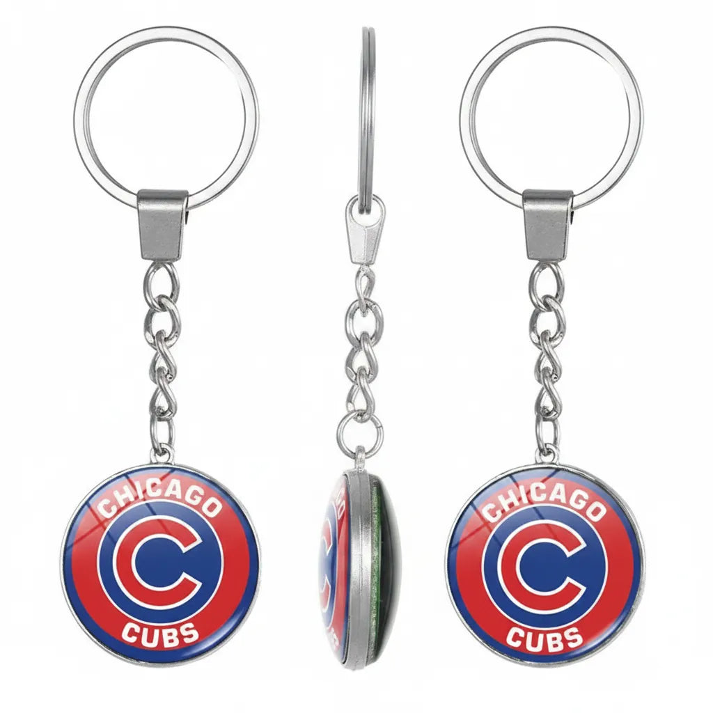US Professional Baseball League MLB double-sided pendant jewelry team logo sports keychain