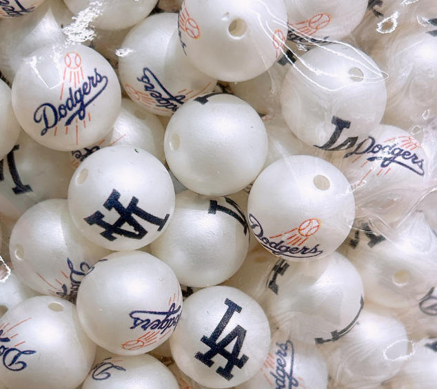 New 3D Silicone Beads for Baseball