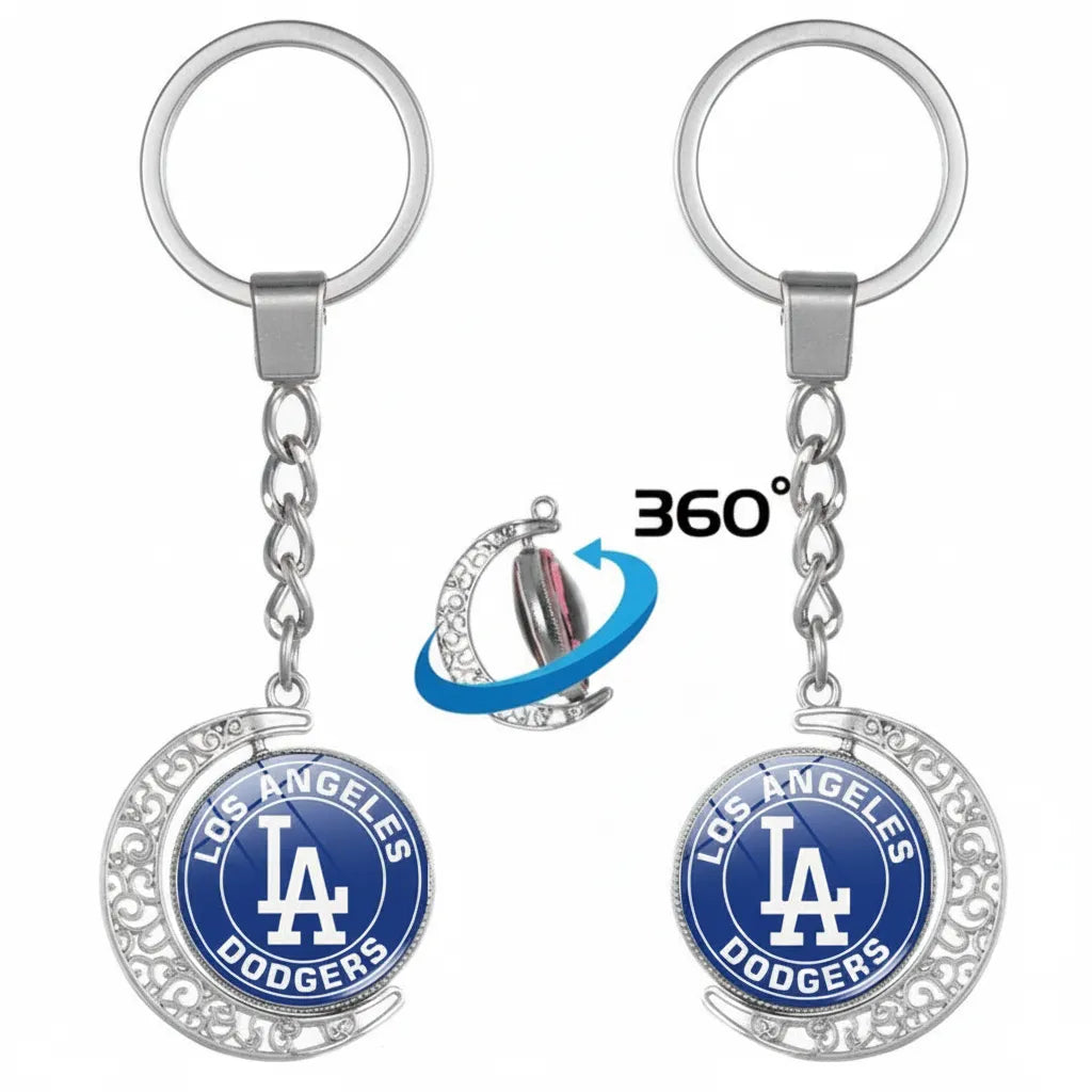 US Professional Baseball League MLB double-sided pendant jewelry team logo sports keychain