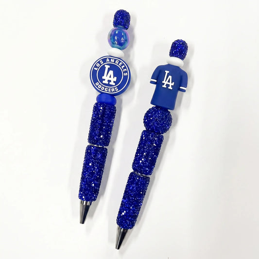 (Handmade may have some space) Standard Beadable Pens - Black Ink, Durable Plastic, Easy DIY, Fun Creative Gift for Home Office School Business